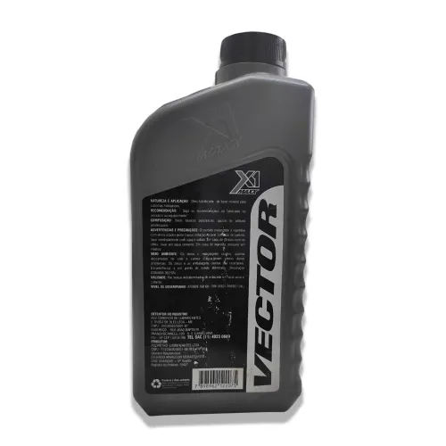 Óleo Hidráulico Lubrificante de Base Mineral Tipo HL 1 litro - Vector X1 Maxx Iso 68
