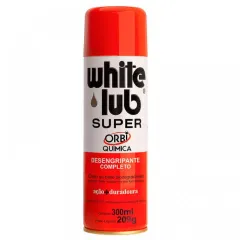 Desengripante White Lub Super Spray 300 ML - Orbi Química 146 Desengripante White Lub Super Spray 300 ML - Orbi Química 146