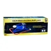 Bomba Manual de Pedal para Inflar 100 PSI Azul - House Tools E179