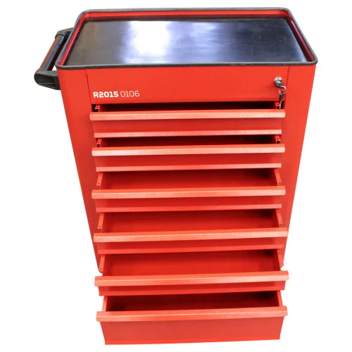 Carro para Ferramentas com 6 Gavetas - Gedore Red Essencial 3301664