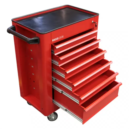 Carro para Ferramentas com 6 Gavetas - Gedore Red Essencial 3301664