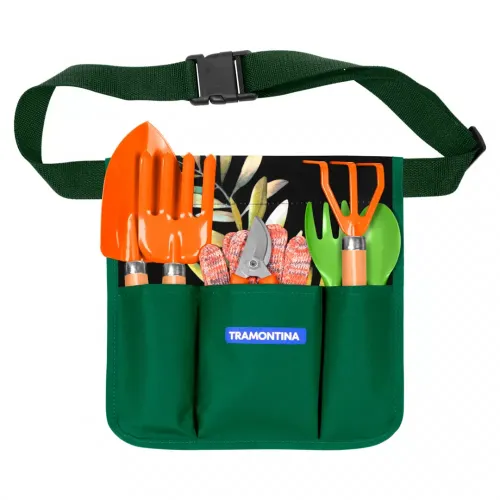 Conjunto para Jardinagem Cinto com 8 Peças - Tramontina 78119801