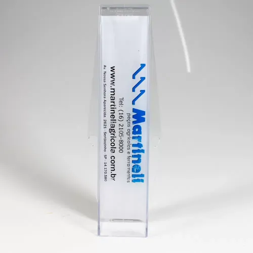 Pluviômetro Cristal 130 Mm para Controle de Chuva - Martineli 10109
