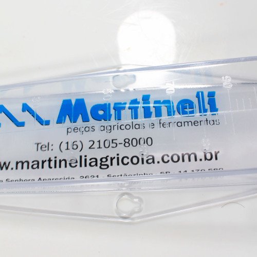 Pluviômetro Cristal 130 Mm para Controle de Chuva - Martineli 10109