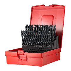 Jogo de Brocas Para Aço Rápido 41 Peças 6 a 10 MM - Dormer A190203 Jogo de Brocas Para Aço Rápido 41 Peças 6 a 10 MM - Dormer A190203