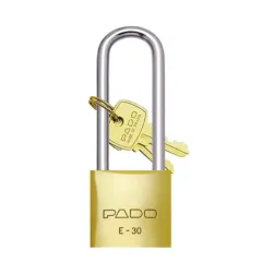 Cadeado em Latão E-30/50 mm Haste Longa - Pado 51000612 Cadeado em Latão E-30/50 mm Haste Longa - Pado 51000612