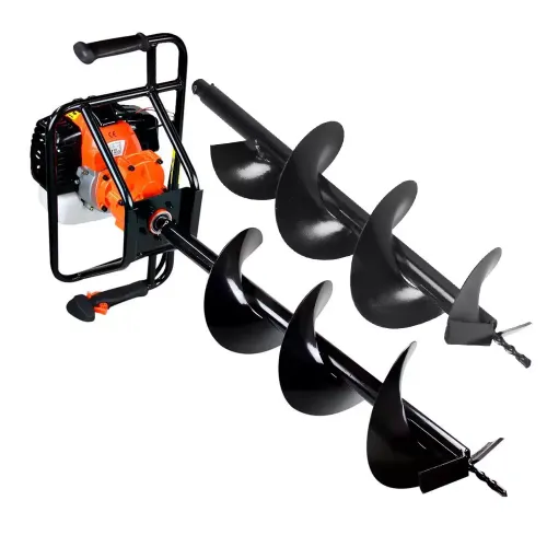 Perfurador de Solo à Gasolina 52 CC com Broca 80 x 20 cm - Vulcan VPS-520 Perfurador de Solo à Gasolina 52 CC com Broca 80 x 20 cm - Vulcan VPS-520