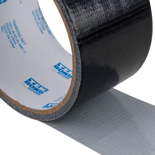 Fita Silver Tape Preta 48 MM x 5 M - Tekbond 21191104805 Fita Silver Tape Preta 48 MM x 5 M - Tekbond 21191104805