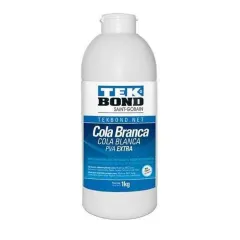 Cola Branca PVA Extra 1Kg - Tekbond 22401002401 Cola Branca PVA Extra 1Kg - Tekbond 22401002401