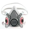 Respirador Reutilizável Semifacial 6200 com Elastômero Médio - 3M H0002317255