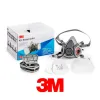 Respirador Reutilizável Semifacial 6200 com Elastômero Médio - 3M H0002317255