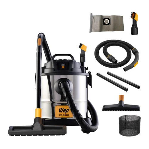 Aspirador de Pó e Água 1600W 220V - Wap GTW Inox 20 Aspirador de Pó e Água 1600W 220V - Wap GTW Inox 20