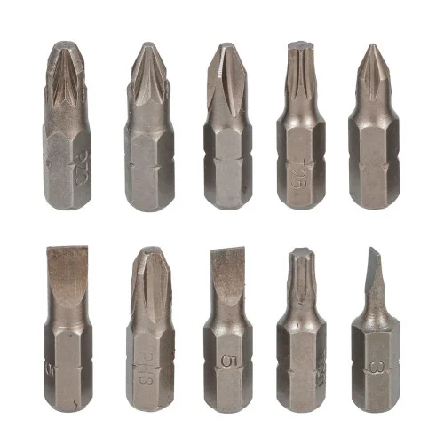 Jogo de Bits 25 MM com 10 peças - Makita D-15702