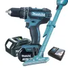 Kit Paraf./Furadeira de Imp. à Bateria + Aspirador de Pó Portátil - Makita KITDHP482+DCL