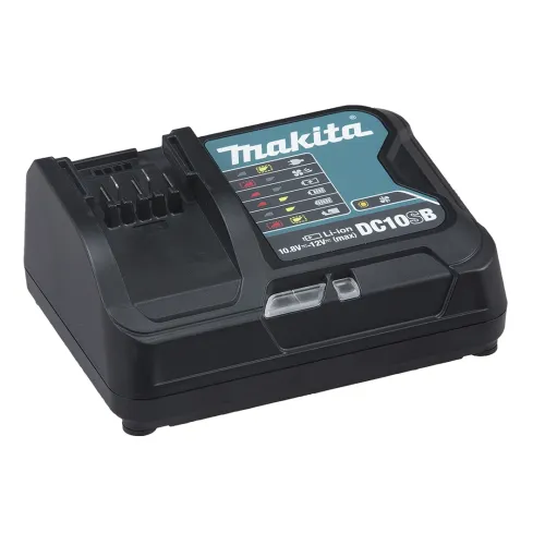 Parafusadeira/Furadeira de Impacto à Bateria 12V 1.5Ah com Carregador e Bateria - Makita HP333DWYX3