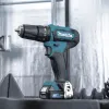 Parafusadeira/Furadeira de Impacto à Bateria 12V 1.5Ah com Carregador e Bateria - Makita HP333DWYX3