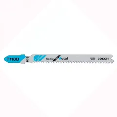 Lâmina de Serra Tico Tico HSS para Metal T118B - Bosch 2608668146 Lâmina de Serra Tico Tico HSS para Metal T118B - Bosch 2608668146