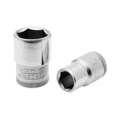 Soquete Sextavado Curto 27 MM Encaixe de 1/2 Soquete Sextavado Curto 27 MM Encaixe de 1/2