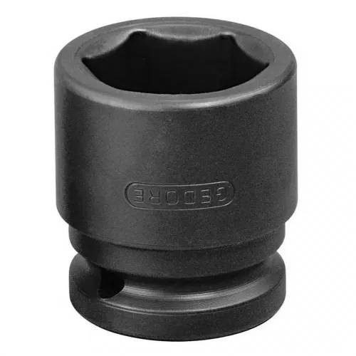 Soquete Sextavado Curto de Impacto 19 MM Encaixe de 1/2