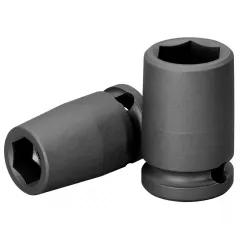 Soquete Sextavado Curto de Impacto 19 MM Encaixe de 3/8'' - Gedore 022514 Soquete Sextavado Curto de Impacto 19 MM Encaixe de 3/8'' - Gedore 022514