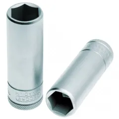 Soquete Sextavado Longo 17 mm Encaixe de 1/2 Soquete Sextavado Longo 17 mm Encaixe de 1/2