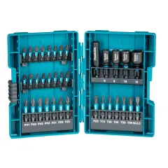 Jogo de Bits e Brocas 35 Peças Impact Black - Makita B-66880 Jogo de Bits e Brocas 35 Peças Impact Black - Makita B-66880