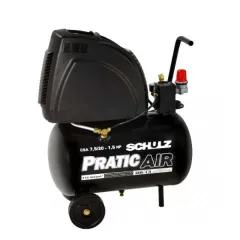 Compressor Ar CSA7,5/20 116LBS Pratic Air sem Óleo - Schulz 915.0310-0 Compressor Ar CSA7,5/20 116LBS Pratic Air sem Óleo - Schulz 915.0310-0