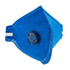 Respirador Semi Facial Azul PFF2 Com Válvula - Delta Plus WPS1327 Respirador Semi Facial Azul PFF2 Com Válvula - Delta Plus WPS1327