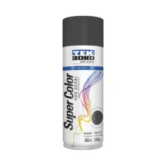 Tinta Spray Grafite Uso Geral 350Ml 250G -  Tekbond 23121006900 Tinta Spray Grafite Uso Geral 350Ml 250G -  Tekbond 23121006900