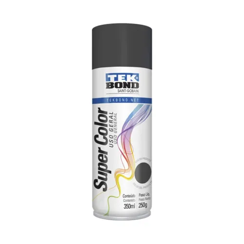 Tinta Spray Grafite Uso Geral 350Ml 250G -  Tekbond 23121006900