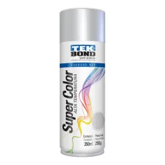 Tinta Spray Aluminio Alta Temperatura 350Ml 250G - Tekbond 23261006900 Tinta Spray Aluminio Alta Temperatura 350Ml 250G - Tekbond 23261006900