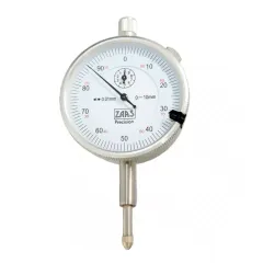 Relógio Comparador 0,01 X 10MM com Graduação de 0,01mm - Zaas 3,0001  Relógio Comparador 0,01 X 10MM com Graduação de 0,01mm - Zaas 3,0001