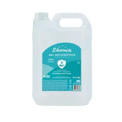 Álcool Em Gel Antisséptico 70% - Edumax 5 litros  Álcool Em Gel Antisséptico 70% - Edumax 5 litros