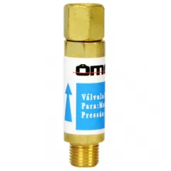 Válvula Corta Chama para Maçarico de Oxigênio - Omega 02090910003 Válvula Corta Chama para Maçarico de Oxigênio - Omega 02090910003