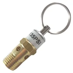 Válvula de Segurança ou Alívio 135 Lbs para Compressor - Schweers VSS-135 Válvula de Segurança ou Alívio 135 Lbs para Compressor - Schweers VSS-135
