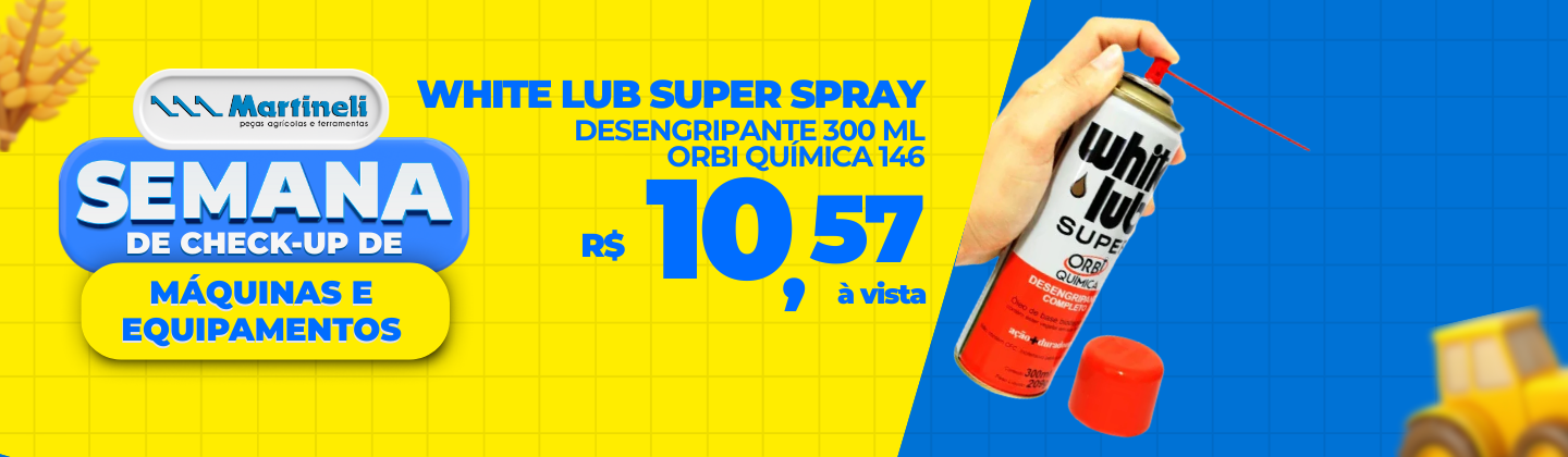 Desengripante White Lub Super Spray 300 ML - Orbi Química 146