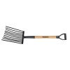 Forcado para Cascalho com 10 Dentes e Cabo de Madeira 71 CM - Tramontina 77128504