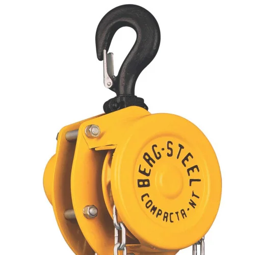 Talha Manual Compacta NT-8 500kg e 3 metros de Elevação - Berg-Steel NT500 Talha Manual Compacta NT-8 500kg e 3 metros de Elevação - Berg-Steel NT500