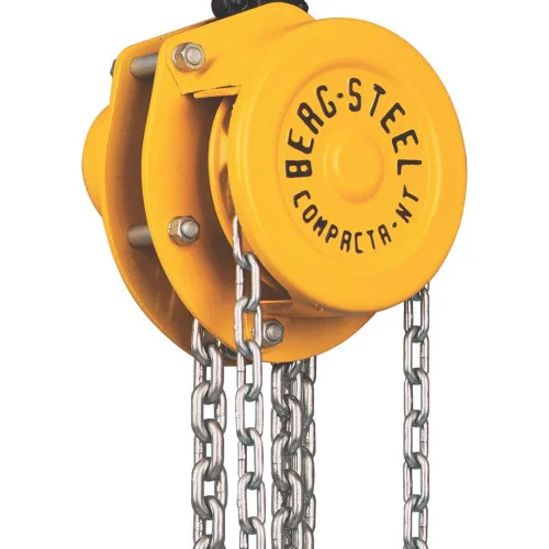 Talha Manual Compacta NT-8 500kg e 3 metros de Elevação - Berg-Steel NT500 Talha Manual Compacta NT-8 500kg e 3 metros de Elevação - Berg-Steel NT500