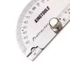 Transferidor de Grau Tipo Meia Lua 180 Graus - Kingtools 600.090
