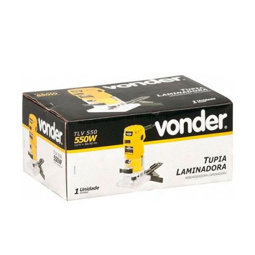 Tupia Laminadora 550W 127V TLV 550 - Vonder 6001055010 Tupia Laminadora 550W 127V TLV 550 - Vonder 6001055010