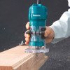 Tupia de Laminação Manual 6 MM Base Articulada 530W 127V - Makita 3709