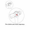 Martelo Tipo Bola Cabo Tubular 300 gr - Tramontina PRO 40403012