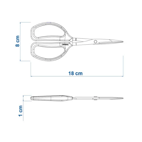 Tesoura para Frutas com Lâminas em Aço Inox - Tramontina 78310501