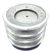 Polia de Alumínio para Transmissão em V 3 Canais Tipo A 80mm - Alucal PAL80A3 Polia de Alumínio para Transmissão em V 3 Canais Tipo A 80mm - Alucal PAL80A3