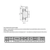 Polia de Alumínio para Transmissão em V 3 Canais Tipo A 80mm - Alucal PAL80A3 Polia de Alumínio para Transmissão em V 3 Canais Tipo A 80mm - Alucal PAL80A3