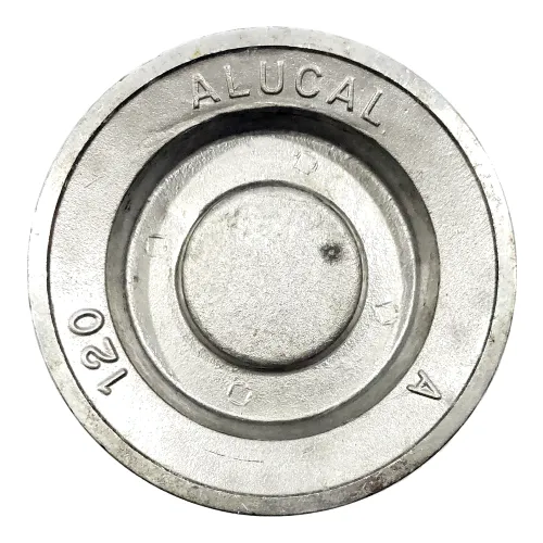 Polia de Alumínio para Transmissão em V 3 Canais Tipo A 120mm - Alucal PAL120A3