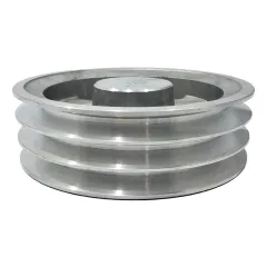 Polia de Alumínio para Transmissão em V 3 Canais Tipo B 200mm - Mademil PAL200B3 Polia de Alumínio para Transmissão em V 3 Canais Tipo B 200mm - Mademil PAL200B3