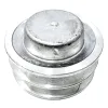 Polia de Alumínio para Transmissão em V 2 Canais Tipo A 80mm - Alucal PAL80A2