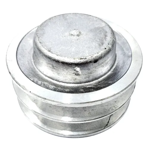 Polia de Alumínio para Transmissão em V 2 Canais Tipo A 80mm - Alucal PAL80A2
